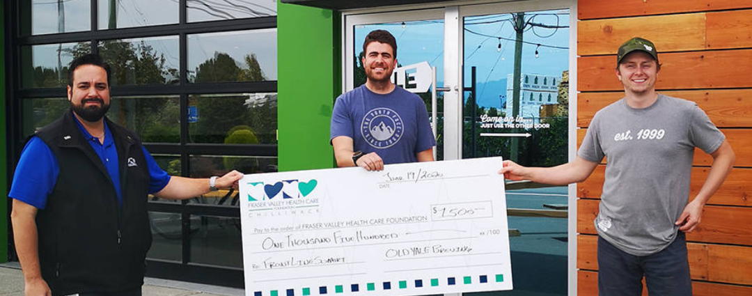 Five-dollar beers rack up big donation for Fraser Valley Health Care Foundation