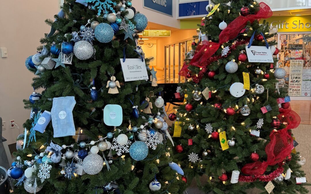 Holiday Magic Sprinkles the Atrium: Twelve Trees of Caring Bring Joy and Sparkle to Patients-in-Care